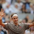 „French Open“ starte – sugrįžusio Federerio pergalė ir Kerber fiasko prieš 18-metę rusę