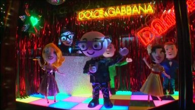 „Dolce & Gabbana“ pasirūpino Londono „Harrods“ parduotuvės kalėdiniais papuošimais