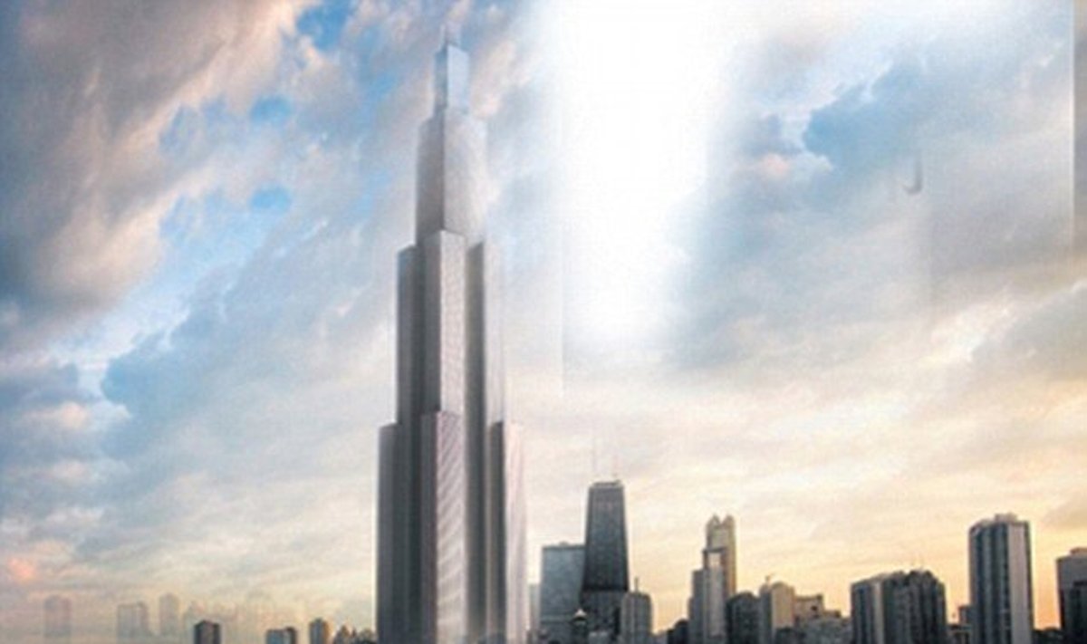"Sky City" planuojamas dangoraižis Čangšoje