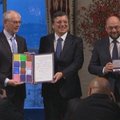 Krizę išgyvenančiai ES oficialiai įteikta Nobelio taikos premija
