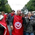 Tuniso gyventojai protestuoja prieš Saudo Arabijos kronprinco vizitą