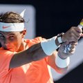 „Australian Open“ nesustabdomas Nadalis medžioja Federerio rekordą
