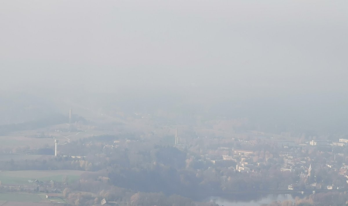 Smogas po gaisro Alytuje (Paulius Briedis nuotrauka)