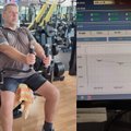 Tris mėnesius sportuojantis Regimantas pagaliau mato pokyčius: riebalus keičia raumenys, o kilogramai krenta lėtai, bet užtikrintai