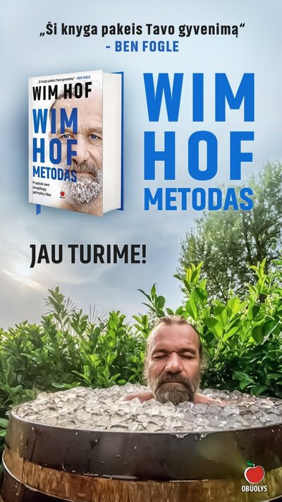 „Wim Hof Metodas“ knygos viršelis