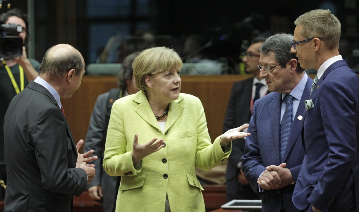 Angela Merkel in Brussels