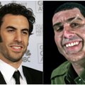 Izraeliečius linksmina nauja groteskiška Sachos Barono Coheno karikatūra