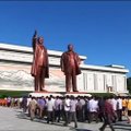Šiaurės Korėja mini šalies įkūrėjo Kim Il Sungo mirties metines