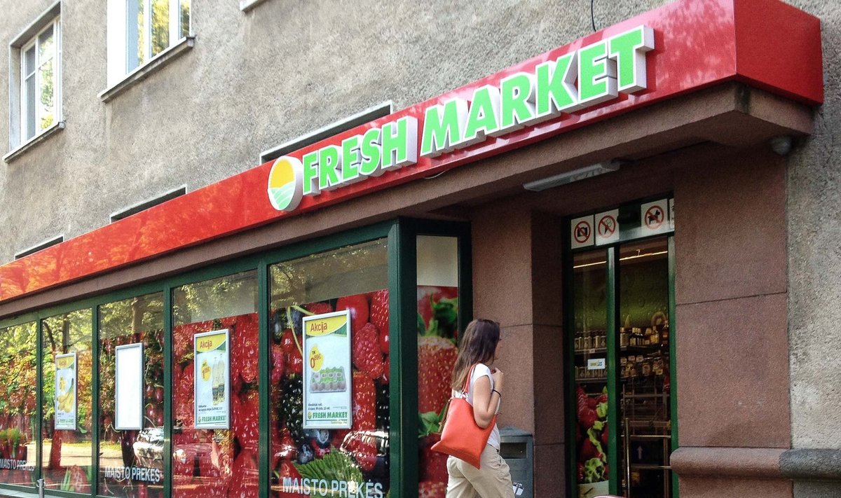Parduotuvė "Fresh market"