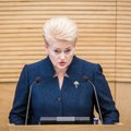 Grybauskaitė delivers scathing criticism of inefficient state-owned companies