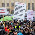 Третий день протестов фермеров в Вильнюсе: их требования будут рассмотрены в Сейме