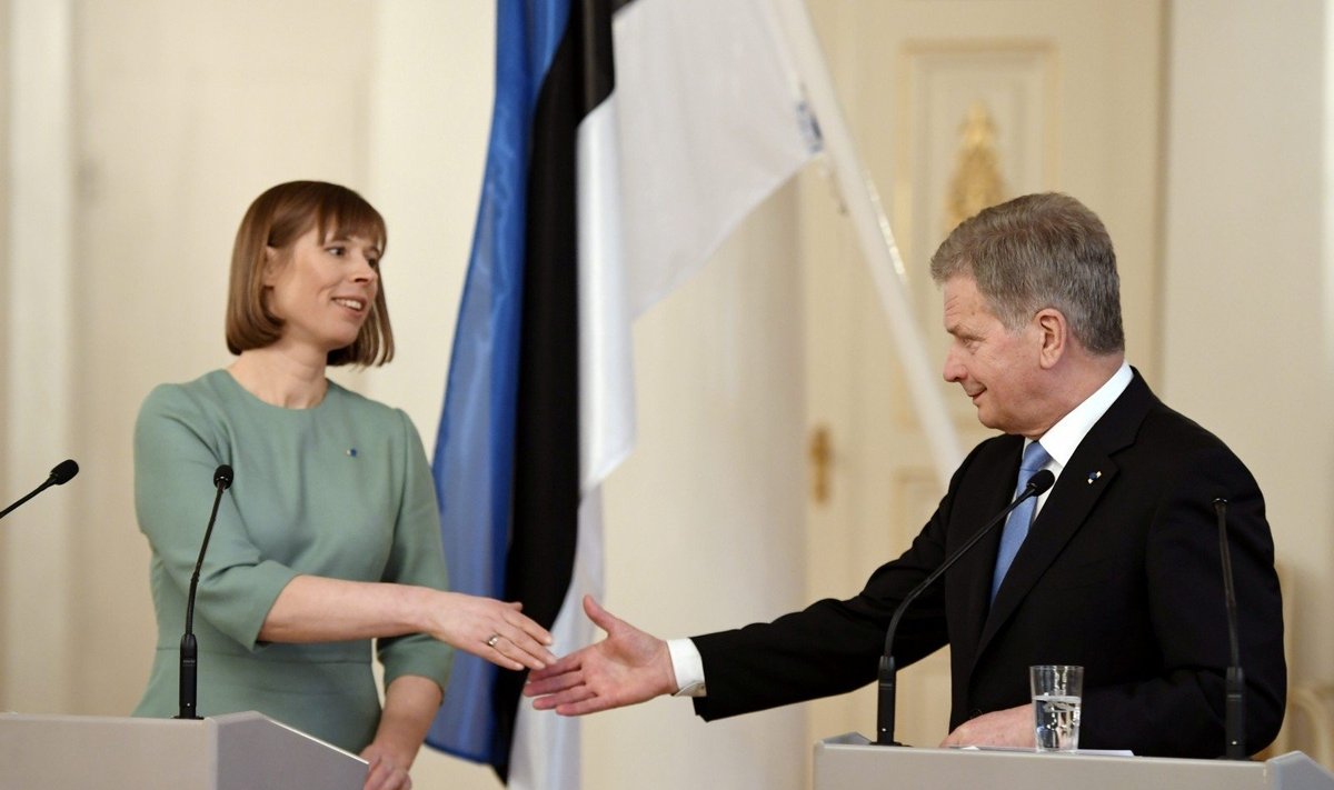 Kersti Kaljulaid ir Sauli Niinisto