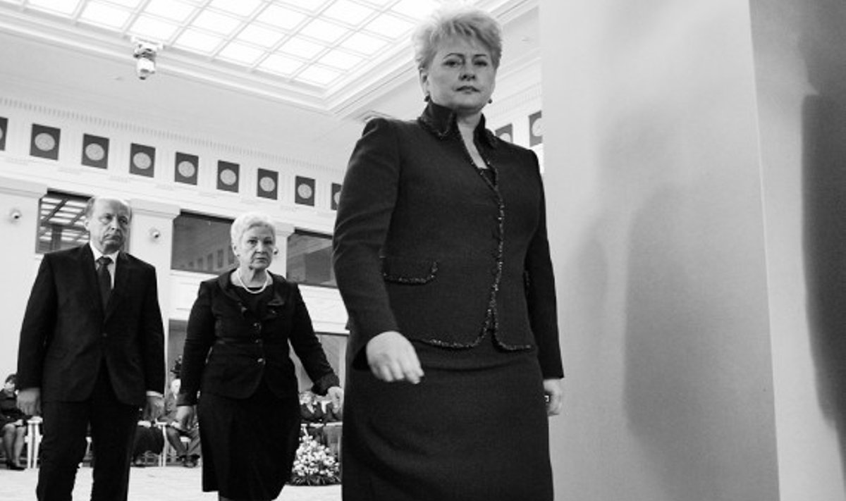 Dalia Grybauskaitė, Andrius Kubilius, Irena Degutienė 
