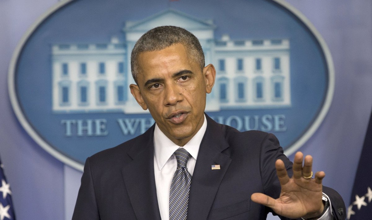 Barackas Obama surengė spaudos konferenciją dėl lėktuvo katastrofos