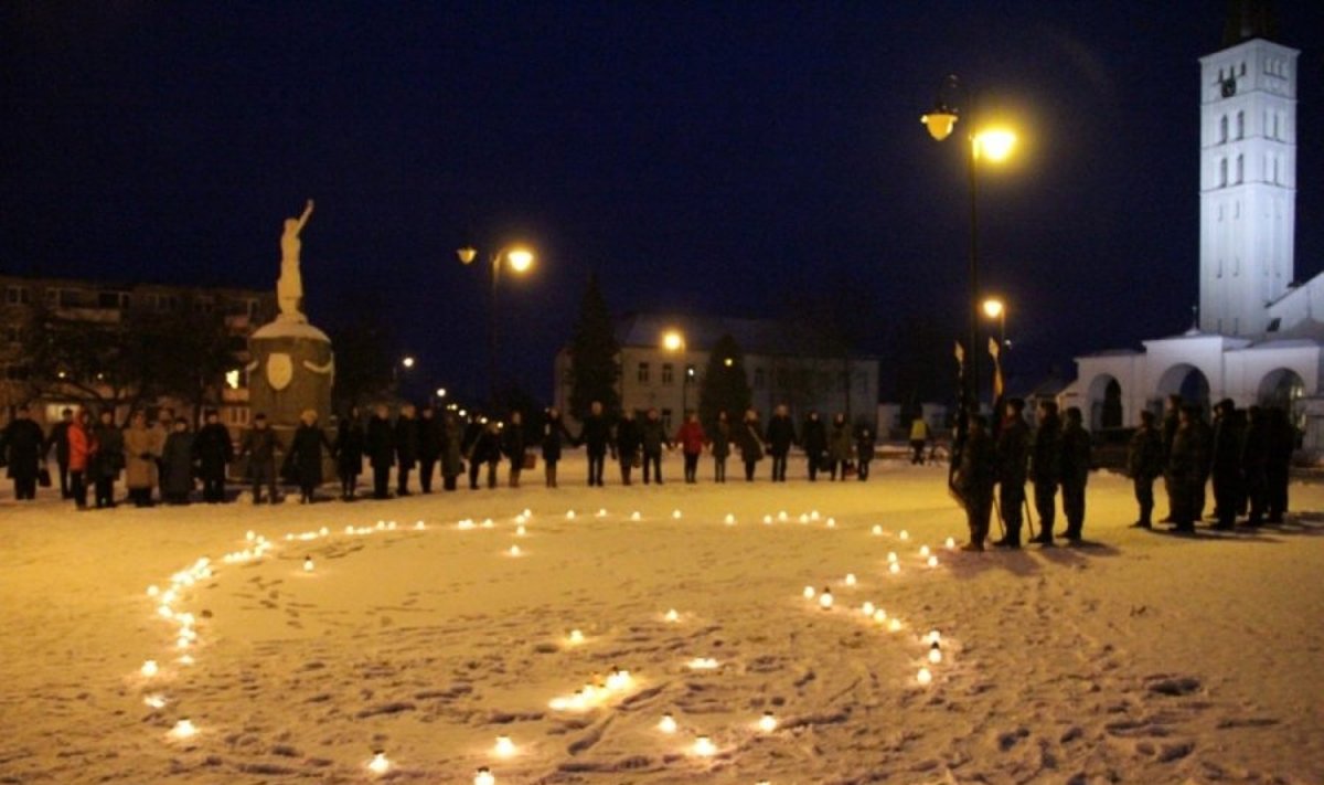 Rietavas paminėjo Sausio13-ąją