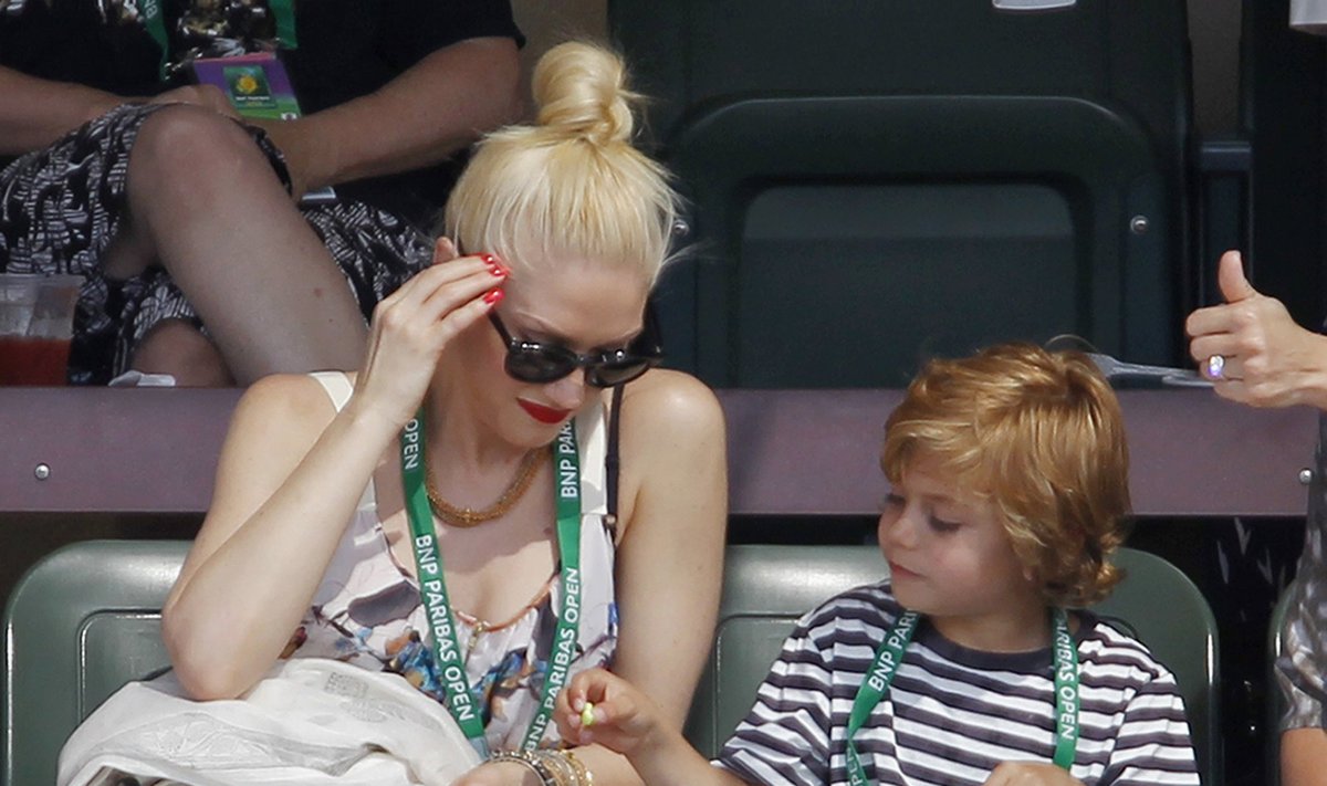 Gwen Stefani su sūnumis