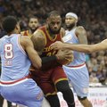 NBA naktis: nesėkmių ruožą nutraukė „Cavaliers“, „Jazz“ nepasigailėjo svečių iš Detroito