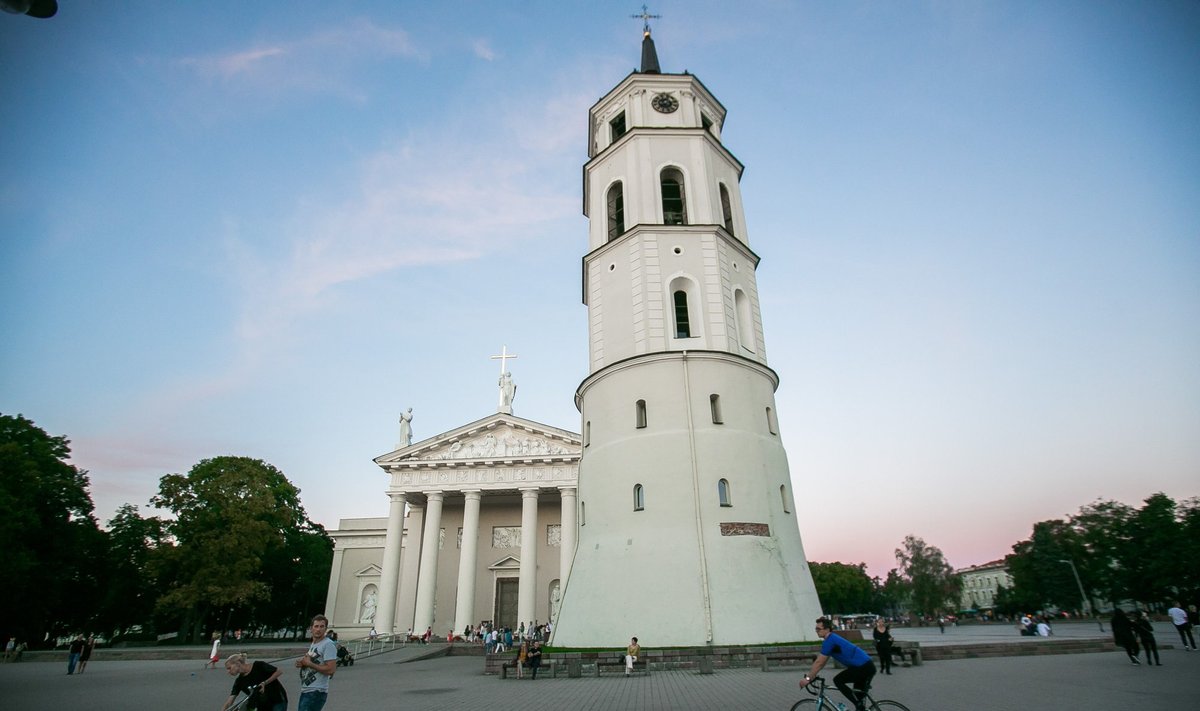 Vilnius Cathedral and bell tower