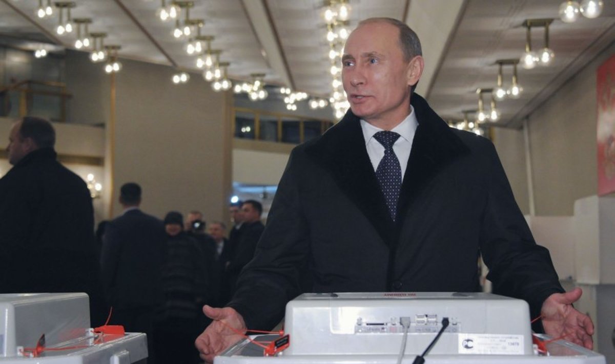 Vladimiras Putinas. Rusijos Dūmos rinkimai 2011 02 04
