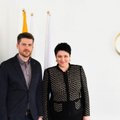 LTOK prezidentė susitiko su Lietuvos rankinio federacijos vadovu