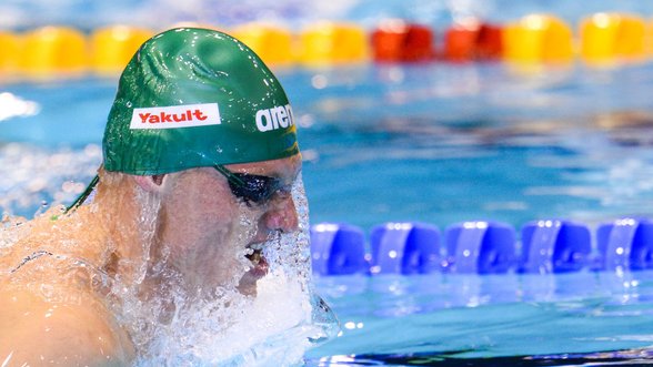 Europos plaukimo čempionate - sidabrinis G. Titenio triumfas