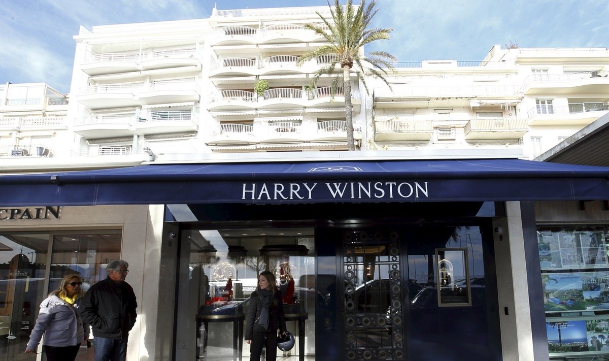 „Harry Winston“  parduotuvė Kanuose