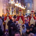 Kalėdas Vilniuje užbaigs Trijų Karalių eisena ir Stačiatikių Kalėdų šventė