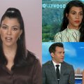 Kardashian kritikuojama dėl nevykusio triuko TV laidoje: paliko vedėją „ant ledo“ sustingdama ir vaidindama, kad nutrūko transliacija