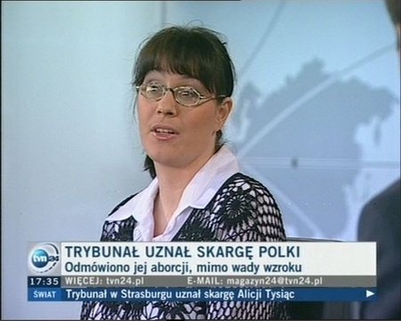  Alicja Tysiąc. tvn24.pl 