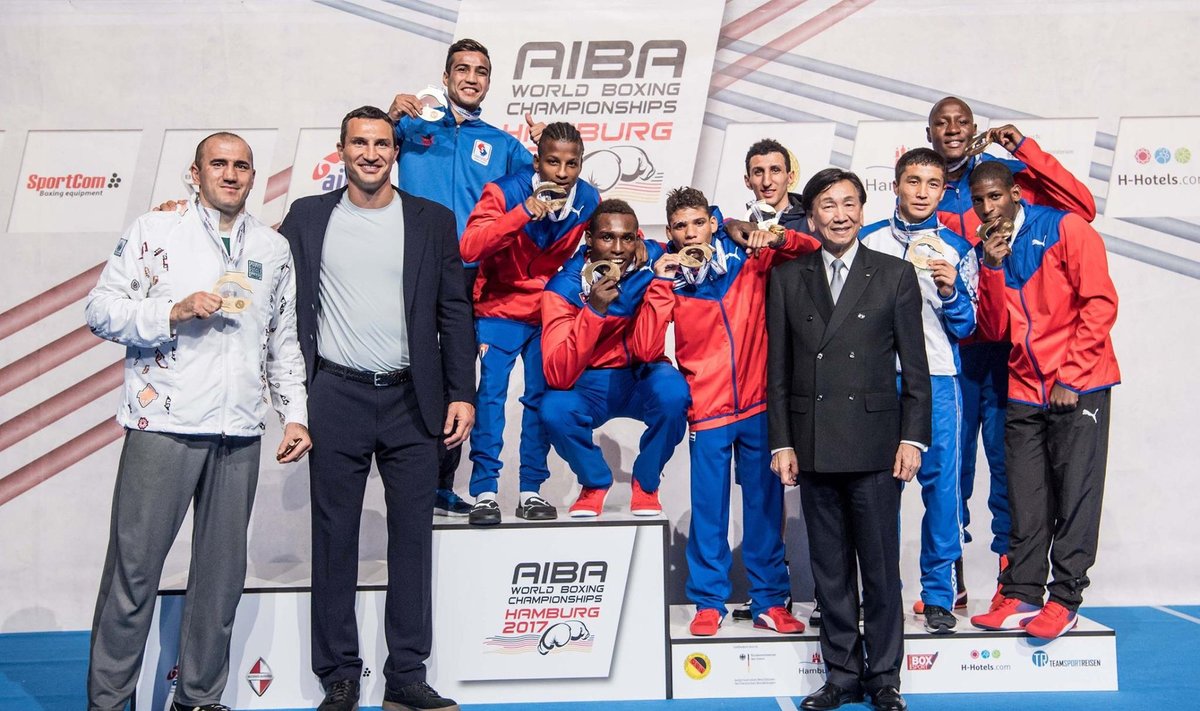 Pasaulio bokso čempionai (AIBA.org nuotr.)