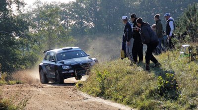 Neišvengiamos lenktynininkų pamokos – ralio „stogai“