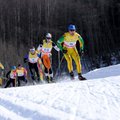 Po ilgos pertraukos Lietuvoje vėl vyko slidinėjimo maratonas