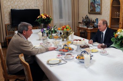 Jevgenijus Primakovas ir Vladimiras Putinas