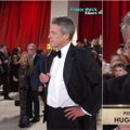 Hugh Granto interviu „Oskaruose“ – lyg svetima gėda: jį kalbinusi laidų vedėja atrodė akivaizdžiai sutrikusi