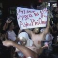 Maniloje įvyko kasmetinis nuogų Filipinų universiteto studentų bėgimas