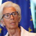 Lagarde: mažai tikėtina, kad netolimoje ateityje ECB galės teigti, jog buvo pasiektas palūkanų normų kėlimo pikas