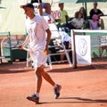 Tenisininkas J. Tverijonas nepateko į Prezidento taurės turnyro pusfinalį