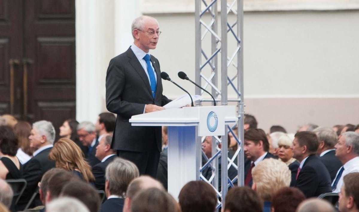 Europos Vadovų Tarybos pirmininkas Hermanas Van Rompuy