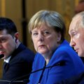 Merkel ir Putinas telefonu aptarė dujų tranzitą per Ukrainos teritoriją