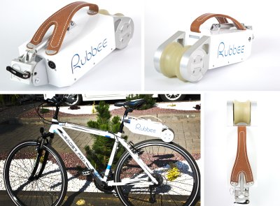 Elinta sukurta elektrinė dviračio pavara Rubbee