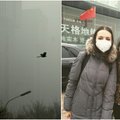 Smogo dusinamame Pekine viešinti S. Burbaitė: žmonės nedėvi kaukių, kosėja