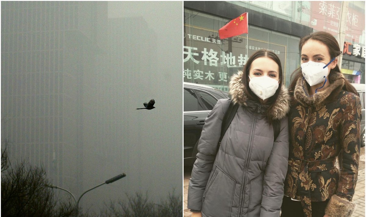 Simona Burbaitė vieši smogo dusinamame Pekine