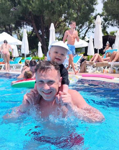 Šeima liko maloniai nustebinta, kad viešbučio teritorijoje su vaikais rado tiek veiklų