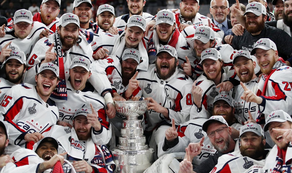 "Washington Capitals“ pirmąkart tapo NHL čempione