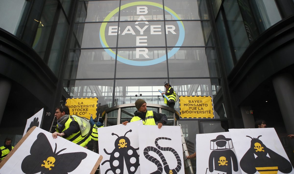 Protestas prieš Bayer AG