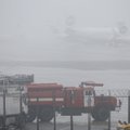 Prakalbo lėktuvą numušęs sniego valymo mašinos vairuotojas
