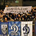 Vilniaus „Žalgiriui“ - Ukrainos futbolo fanų sveikinimai