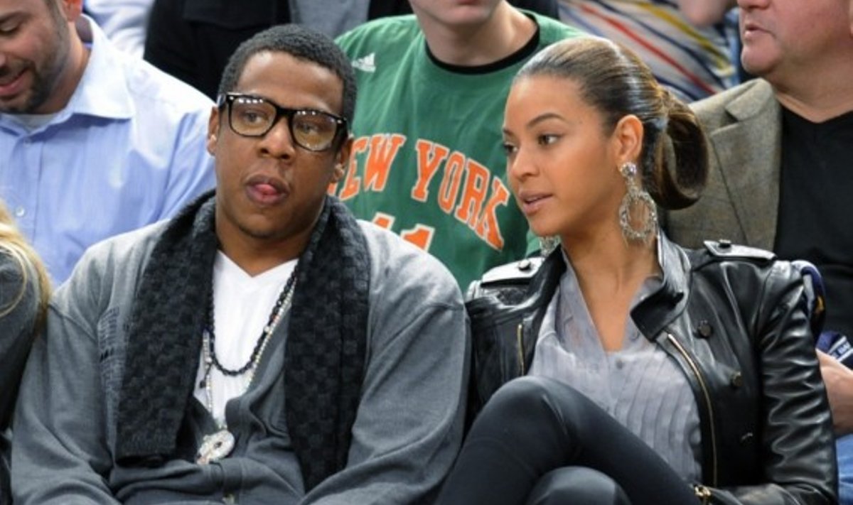 Jay-Z kartu su žmona Beyonce Knowles