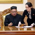 Grasinimais besisvaidančiai Kim Jong Uno seseriai – rizikingas vaidmuo