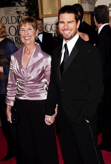 Tomas Cruise`as su mama